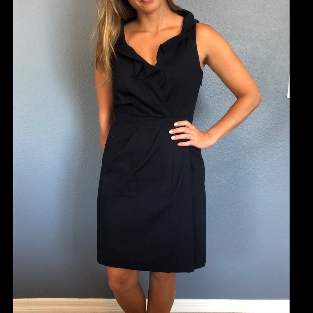 BRAND NEW! J Crew Factory Dress Ruffle collar (4)